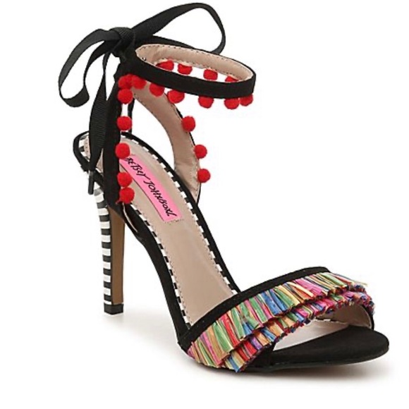 Betsey Johnson Shoes - NIB Betsy Johnson Rina Heeled Sandal